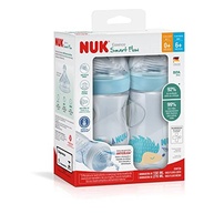 NUK Kit Mamadeiras Anticólica Essence Smart Flow 150ml + 270ml Azul - Conforto e Segurança para Bebês - imagem 2