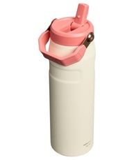 Stanley Garrafa Térmica Aerolight Ice Flow Flip Straw 710ml - Rosa Dourado | Leve e à Prova de Vazamento - imagem 3