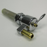 Válvula Petcock Hi-Flow Cromada 22mm para Harley Davidson Big Twin e Sportster (1975-2006) - imagem 5