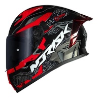 Capacete Norisk Flow Robot Vermelho Masculino: Estilo, Segurança e Conforto + Viseira Extra - imagem 2