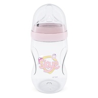 Mamadeira Lolly Flow 330ml com Bico Anticólica e Design Anatômico Patrulha Canina Rosa - imagem 2