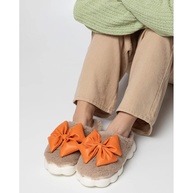 Flowfa Yuki: Pantufa Feminina Marrom Super Confortável - imagem 1