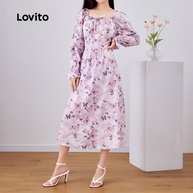 Vestido Borboleta Lovito: Elegância e Fluidez - imagem 2