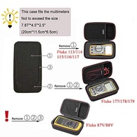 Mala de Transporte RLSOCO para Multímetros Fluke e Compatíveis - Proteção Total com Espuma DIY (Zíper Vermelho) - imagem 4