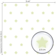 Adesivo de Teto Estrelas Fluorescentes Neon Infantil - 35 Unidades para Quarto Mágico - imagem 3