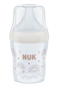 Mamadeira NUK Perfect Match Fluxo Lento com Controle de Temperatura 150ml - Segurança e Conforto para Bebês - imagem 1