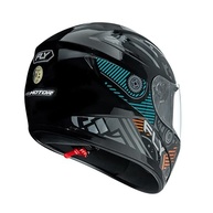 Capacete Fly F-9 HG Motor Preto/Laranja: Segurança e Estilo para Sua Moto - imagem 5