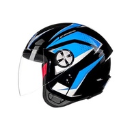 Capacete Fly Jet HG Freedom Preto/Azul - Segurança e Estilo para Sua Moto - imagem 4