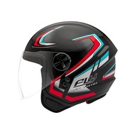 Capacete Fly Jet HG Vortex Preto/Vermelho - Segurança e Estilo para Sua Moto - imagem 4