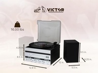 Victor Centro de Música Genebra VDTS-5400 5 em 1: Bluetooth, CD, Rádio FM, USB e Mais! - imagem 4