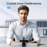 EMEET Webcam NOVA 4K para PC - Ultra 4K HD, foco automático PDAF, microfones com cancelamento de ruído duplo, FOV de 73°, correção automática de luz, USB-A, capa de privacidade, ideal para reuniões de - imagem 4