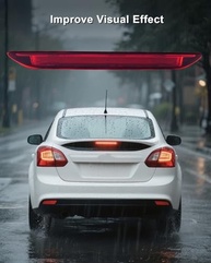 Terceira Luz de Freio LED Ford Focus Sedan 2012-2018: Segurança e Estilo Aprimorados - imagem 5