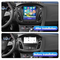 Central Multimídia Android 13 10.4" para Ford Focus 2012-2018: CarPlay, Android Auto e GPS Integrado - imagem 3