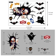 Adesivos de Halloween e Inverno - Decoração Divertida e Fofa para Festas e Ambientes - imagem 3