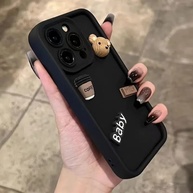 Capinha Urso Fofa 3D para iPhone - imagem 2