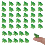 40 Mini Sapos Verdes de Resina | Decore e Artesane com Estatuetas Fofas - imagem 1