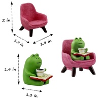 Mini Ornamento Fofo para Escritório - Decoração Encantadora em Resina - imagem 3