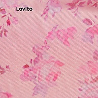 Blusa Floral Lovito: Estilo Casual e Fofo! - imagem 2