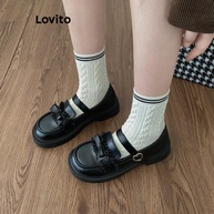 Sapato Feminino Lovito: Coração e Laço para um Look Fofo! - imagem 2
