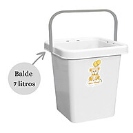 Balde Infantil Urso 7L: Organize com Fofura! - imagem 2