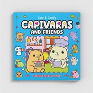 Livro de Colorir Capivaras: Relaxamento e Fofura! - imagem 2