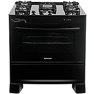 Fogão de Piso 5 Bocas Neo Glass: Moderno, Potente e Fácil de Limpar - imagem 1