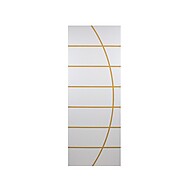 Folha de Porta Decorada 210x70cm Branco Neblina MGM - imagem 1