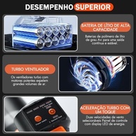 Soprador de Folhas Potente 3 em 1: Limpeza Eficiente e Silenciosa para seu Jardim - imagem 5