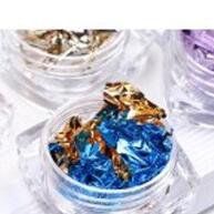 Folhas de Ouro Coloridas: Unhas Incríveis! - imagem 1