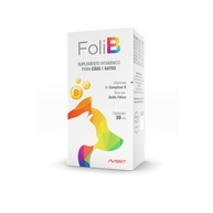 Foli B Cães e Gatos: Vitamina Essencial 30ml - imagem 1