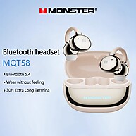 Fone Bluetooth Monster MQT58: Som Imersivo e 30h! - imagem 1