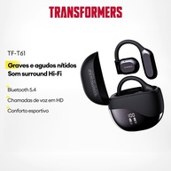 Fone Bluetooth TF-T61: Graves Potentes e 36h de Música! - imagem 1