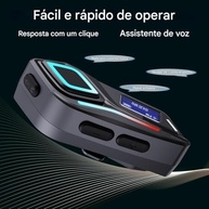 Fone de Ouvido Bluetooth 5.3 para Capacete de Moto: Segurança e Liberdade na Estrada - imagem 4