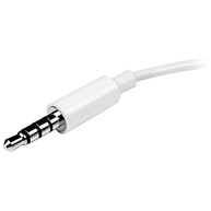 Adaptador P2 Macho para 2 Fêmeas: Fone e Microfone Separados | Branco - imagem 4