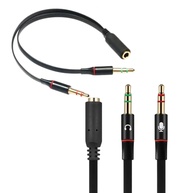 Cabo Adaptador P2 Macho para P3 Fêmea: Conecte Seu Microfone e Fone em Um Só Lugar! - imagem 1