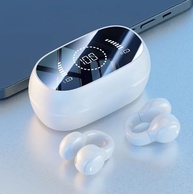 Fone Ouvido Esportivo M47: Condução Óssea, Bluetooth e Display Digital - imagem 2