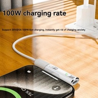 Adaptador USB-C 2 em 1: Carregue e Use Fone! - imagem 4
