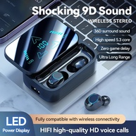 Fones Bluetooth com Display Digital: Bateria Extra Longa! - imagem 1