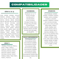 Carregador Fonte para Notebook Asus 19V 2.37A 45W com Pino Fino 4.0x1.35mm, compatível com VivoBook 15 X543ua X543ma X515 X512 X510U ZenBook 14 UX433FA UX431FA X512F, referência Ad2108020 bivolt - imagem 3