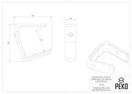 Suporte para Fonte de Notebook e Monitor - Fixação por Baixo da Mesa com ABS Premium - imagem 5