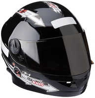Capacete Fechado Pro Tork Liberty For Kids Solid Preto - Segurança e Estilo para Pequenos Aventureiros (Tam. 54, Visor Fumê) - imagem 1