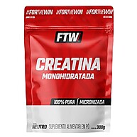 Creatina Monohidratada FTW: Energia e Força Máxima (300g) - imagem 2