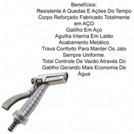 Esguicho de Metal Resistente: Regue com Força! - imagem 2