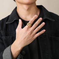 Anel Águia Americana Masculino: Estilo e Força - imagem 2