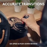 Câmbio Logitech G Driving Force - Compatível com Volantes Logitech G923, G29 e G920 para PS5, PS4, Xbox Series X|S, Xbox One e PC - imagem 2