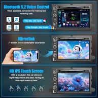 Central Multimídia Ford F150/F250/F350 2004-2014: Tela IPS 7" com CarPlay/Android Auto e DVD - imagem 5
