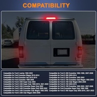 Terceira Luz de Freio LED Ford E-Series 1992-2022 - Alta Visibilidade e Durabilidade - imagem 4