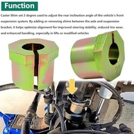 Calços de Rodízio 2° para Ford Super Duty F-250/F-350/F450 e Excursion: Direção Segura e Estável - imagem 4