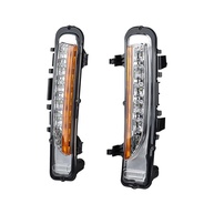 Luzes LED DRL Switchback Âmbar/Branco para Ford Edge 2011-2014 - Super Brilhante - imagem 1