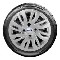 Jogo de Calotas Aro 14 Ford Ka 2018-2020 Hatch/Sedan + Emblema Prata - Estilo e Proteção - imagem 3